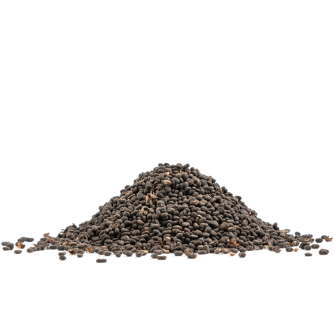 Illustration of Babchi seeds, the source of Bakuchiol